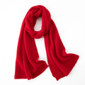 Écharpe longue en cachemire pur 100 % pour femme, chaude, douce et confortable, idéale pour l'hiver. Accessoire tendance et décontracté pour se couvrir le cou par temps froid