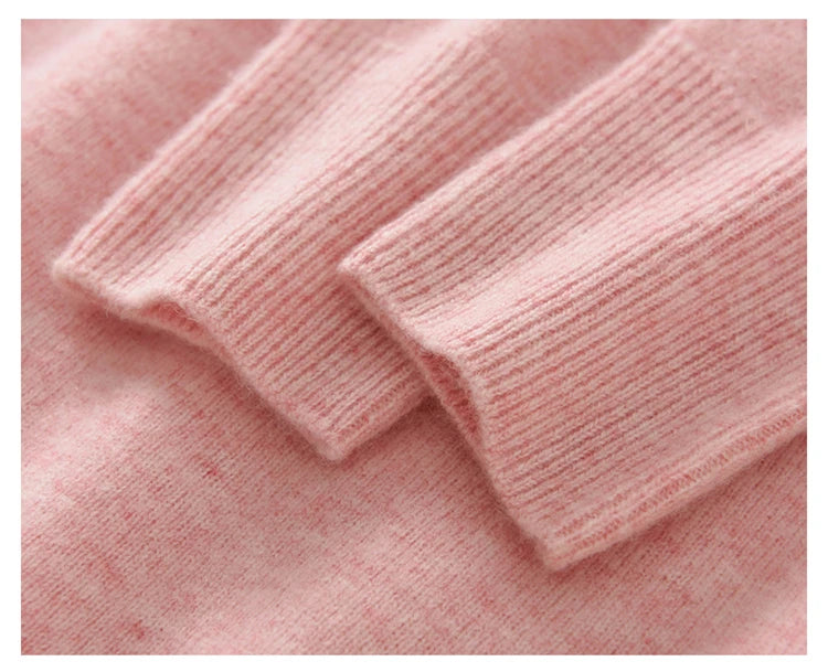 Pull en cachemire pur 100 % pour femme, col V, coupe ample et décontractée, en maille, idéal pour l'automne/hiver. Chemisier basique et polyvalent.