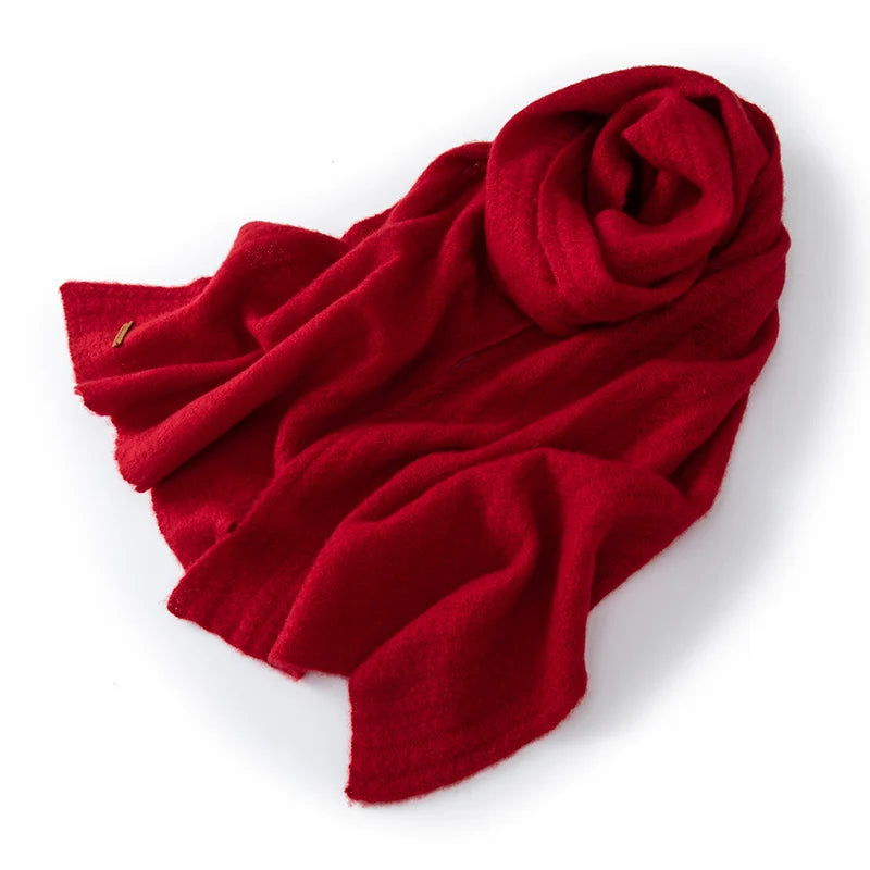 Écharpe en maille 100 % cachemire pur pour femme, motif texturé, chaude, douce et confortable, accessoire idéal pour l'hiver et les journées froides