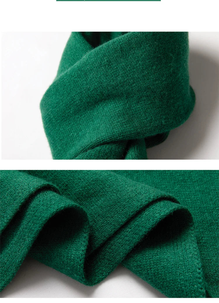 Écharpe femme 100 % pur cachemire australien, chaude, tricotée, polyvalente, couleur unie, douce, nouveauté automne-hiver
